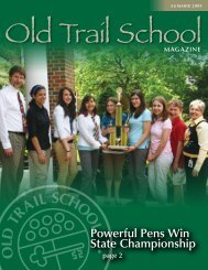 Powerful Pens Win State Championship - Old Trail School