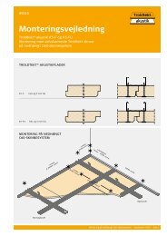 Monteringsvejledning - Troldtekt akustik