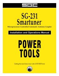 sg-231 manual - SGC