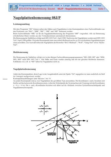 Nagelplattenbemessung 08J/P