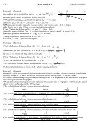 On considÃ¨re la fonction f dÃ©finie sur [ 0, + â [ par f (x) = ln (x + 3) x + ...