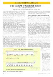 'Sandwich Panel Debate: Fire hazard of sandwich panels â the ...