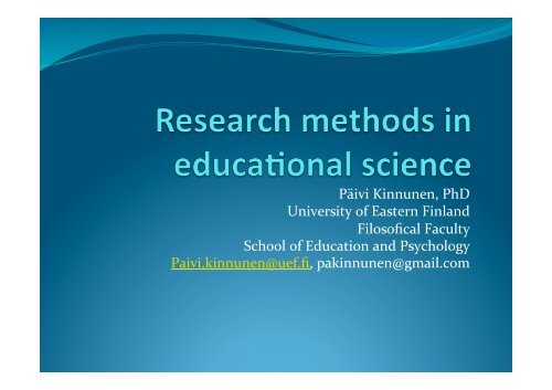Research methods in educational science.pdf