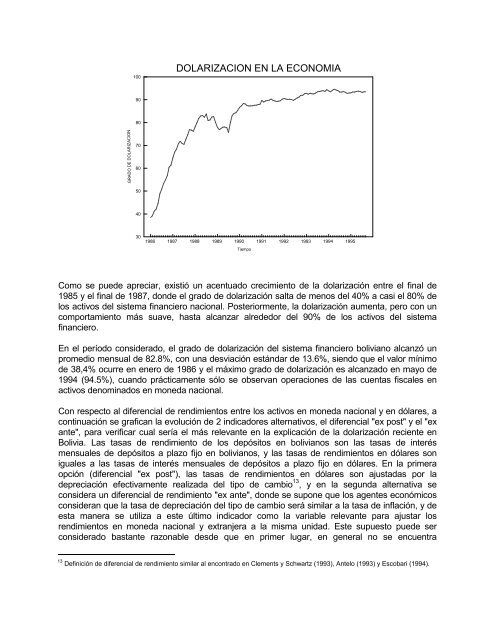 La DolarizaciÃ³n En Bolivia - Unidad de AnÃ¡lisis de PolÃ­ticas ...