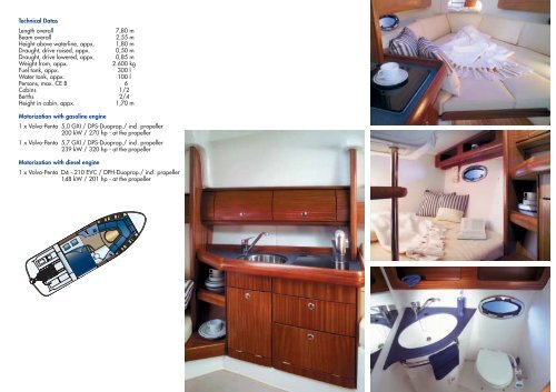 Production process and material employment - Bavaria Boats: HOME
