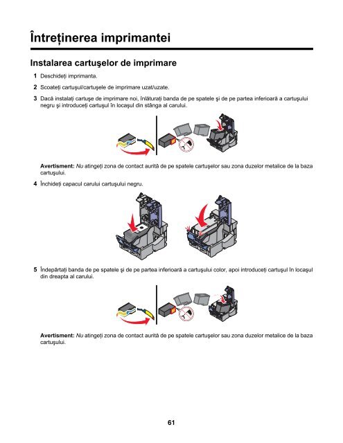 Ghidul utilizatorului 1500 Series - Lexmark