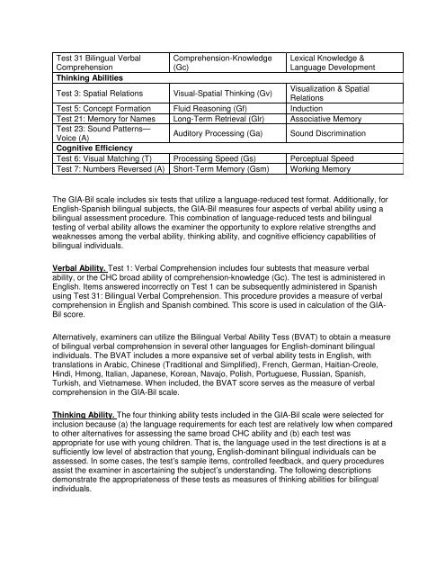 Highlights of the Woodcock Johnson III- Diagnostic Supplement ...