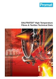 Promat Dalfratex.pdf - SIG Technical Insulation