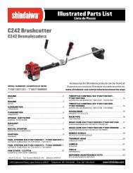 C242 Brushcutter - Shindaiwa USA