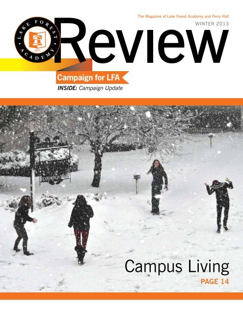 Review/Update Winter 2013 - Lake Forest Academy