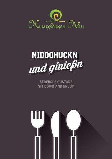 NIDDOHUCKN und ginießn