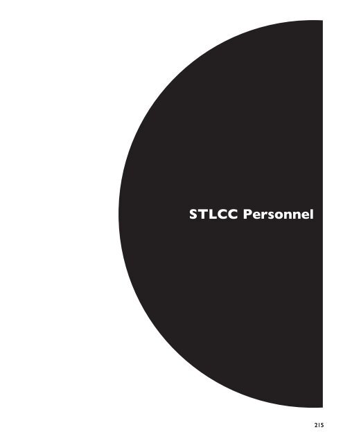 STLCC Personnel - St. Louis Community College