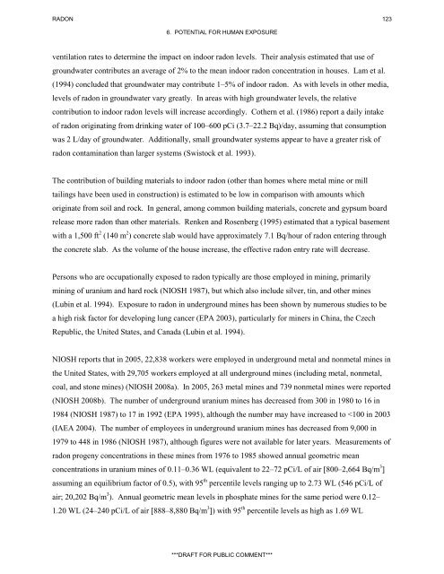 ATSDR Draft Toxicological Profile for Radon_September 2008.pdf