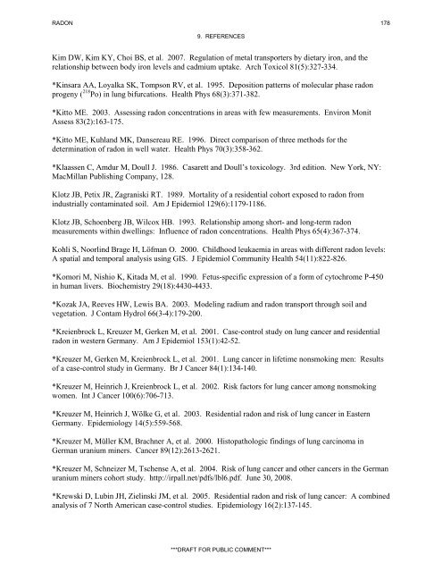 ATSDR Draft Toxicological Profile for Radon_September 2008.pdf