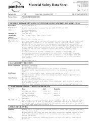 Material Safety Data Sheet - Waterproofing Warehouse