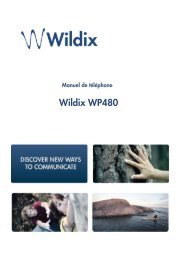 WP480 Quick Guide FR - Wildix