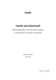 Studie Familie und Arbeitswelt - Kompetenzzentrum Beruf & Familie ...
