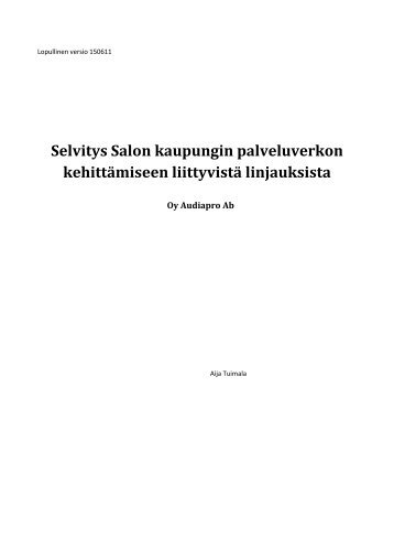 3,27 Mt - Salon kaupunki