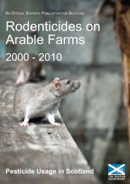 Rodenticides on Arable Farms 2000-2010 - SASA