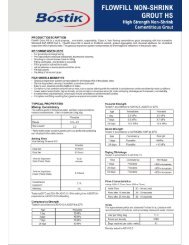 Material Safety Data Sheet - Bostik Philippines Inc.