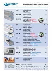 Technische & Chemische Daten - Baukulit