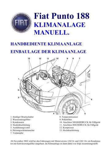 Fiat Punto 188 Klimanalage manuell.pdf - AutoExtrem.de