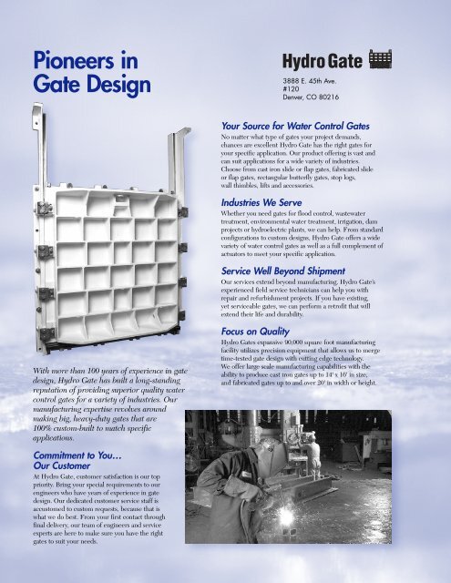 Rectangular Butterfly Gate - Armtec