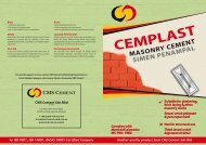 cms cement - Cahaya Mata Sarawak Bhd