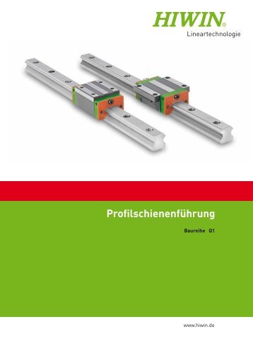 Profilschienenführung - ATP Antriebstechnik Peissl GmbH