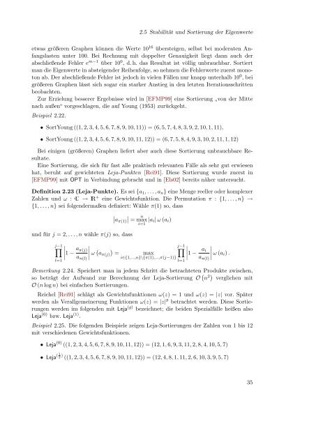 Loadbalancing auf Parallelrechnern mit Hilfe endlicher Dimension ...