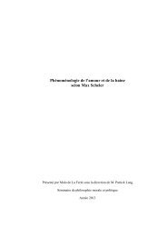 PhÃ©nomÃ©nologie de l'amour et de la haine selon Max Scheler - iFAC