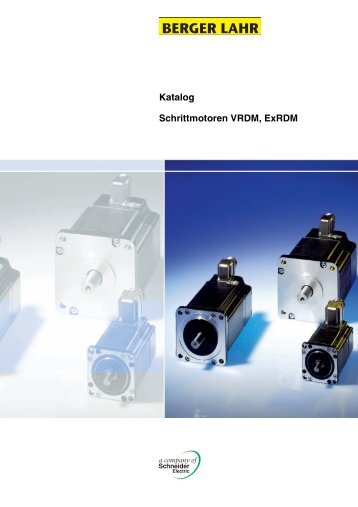 Katalog Schrittmotoren VRDM, ExRDM