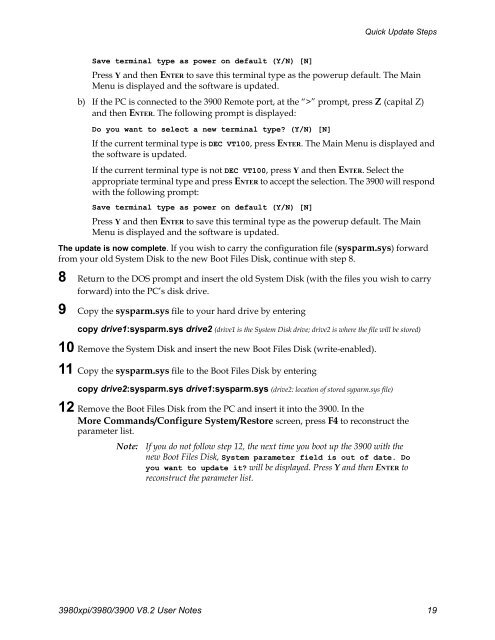 3980xpi/3980/3900 V8.2 User Notes - Data I/O Corporation