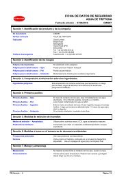 MSDS - OXOID (BASINGSTOKE) Bus Only