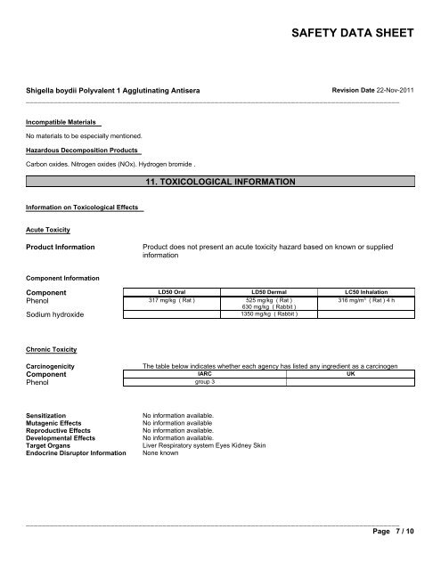 safety data sheet - Oxoid