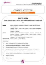 Compte-rendu du 23 juin 2011 (pdf - 251,88 ko) - Bourg-en-Bresse