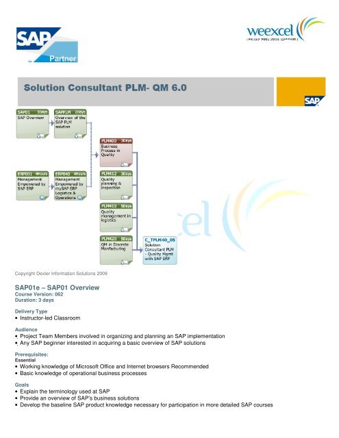 SAP01e â€“ SAP01 Overview