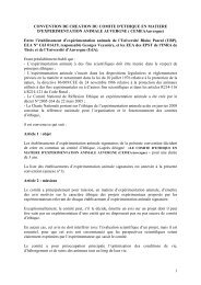 Convention crÃ©ation comitÃ© d'Ã©thique Auvergne[1] - FacultÃ© de ...