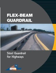 Flex-Beam Guardrail Accessories - Armtec