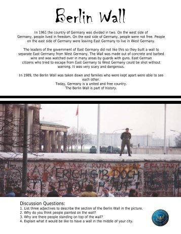 Fall of the Berlin Wall Curriculum