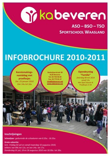 algemene folder 2010.pdf - Koninklijk Atheneum Beveren-Waas