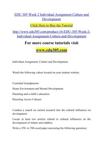 psy 400 group influence paper Discuss the influences on physical and cognitive development in a 1,050- to psy 400 week 4 individual assignment culture and group influence paper. psy 400 group influence paper Discuss the influences on physical and cognitive development in a 1,050- to psy 400 week 4 individual assignment culture and group influence paper.