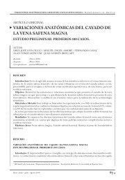 variaciones anatÃ³micas del cayado de la vena safena ... - caccv.org.ar