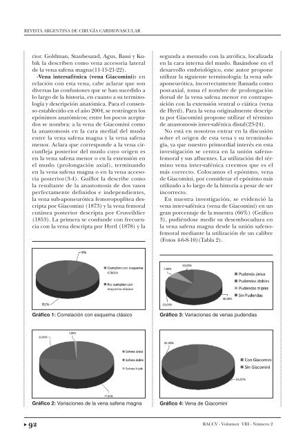 variaciones anatÃ³micas del cayado de la vena safena ... - caccv.org.ar