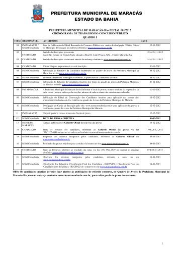 Edital completo - MSM Consultoria
