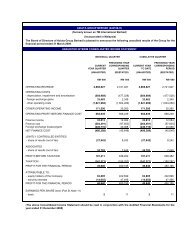 1Q09 Financial Statements - Axiata Group Berhad - Investor Relations