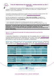 Frais de déplacement du bénévole : remboursement ou don