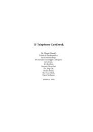 IP Telephony Cookbook