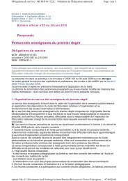 Service des enseignants - Circulaire du 2 juin 2010 - Circonscription ...