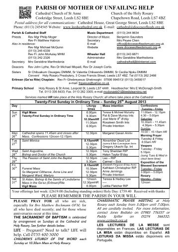 here - the Diocese of Leeds
